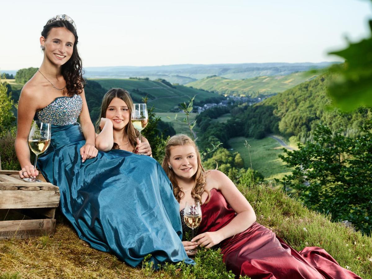 Altes Winzerhaus - Ferienhaus Burgen  ภายนอก รูปภาพ